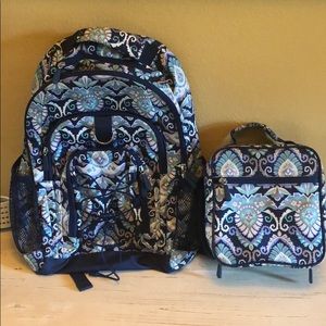 Backpack and lunch box